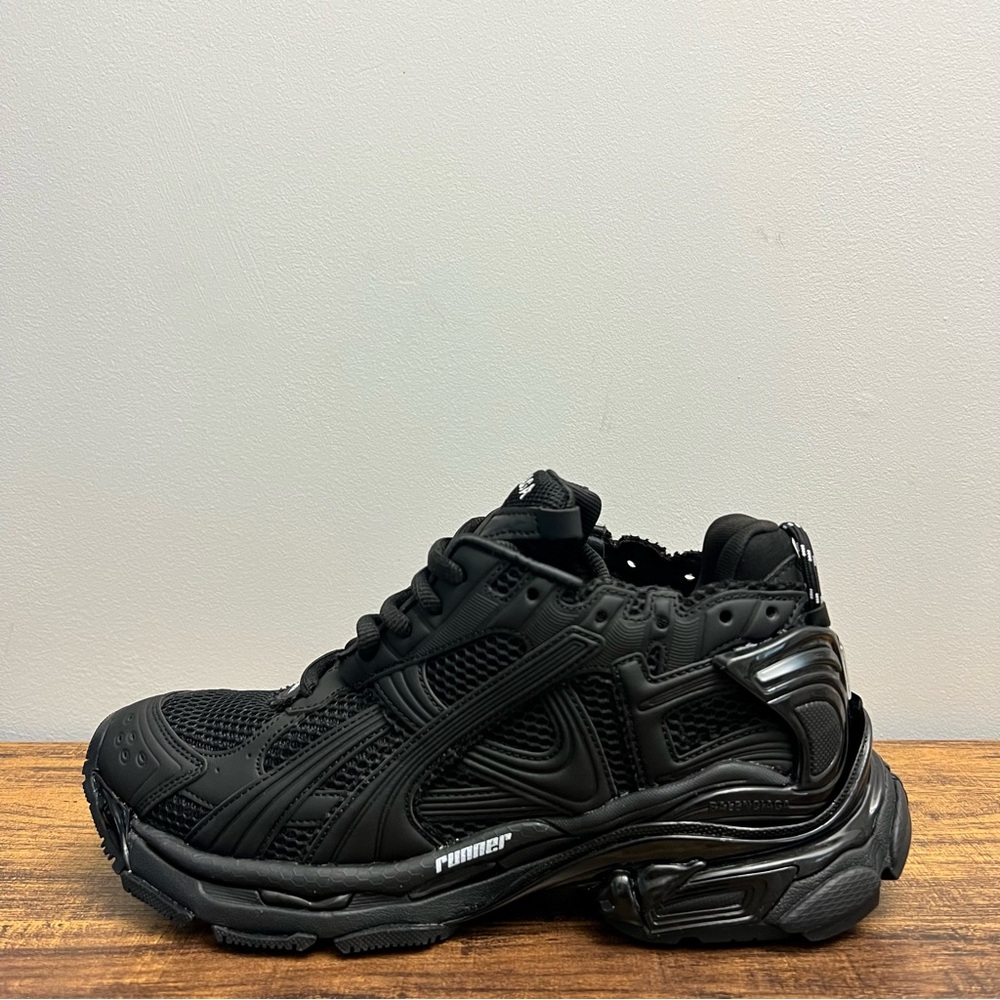 Balenciaga Runner Sneakers - “Matte Black”